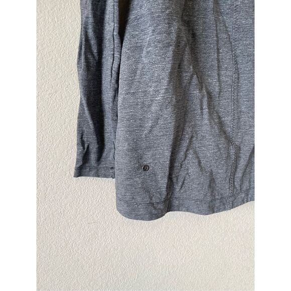 Lululemon‎ That's A Wrap Jacket 4 grey snap front - Picture 3 of 7